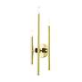 5_Denmark 3 Light Satin Brass ADA Triple Sconce more views