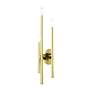 6_Denmark 3 Light Satin Brass ADA Triple Sconce more views