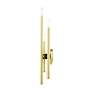 7_Denmark 3 Light Satin Brass ADA Triple Sconce more views