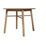Denmark 39 1/2" Wide Oak Brown Wood Round Dining Table