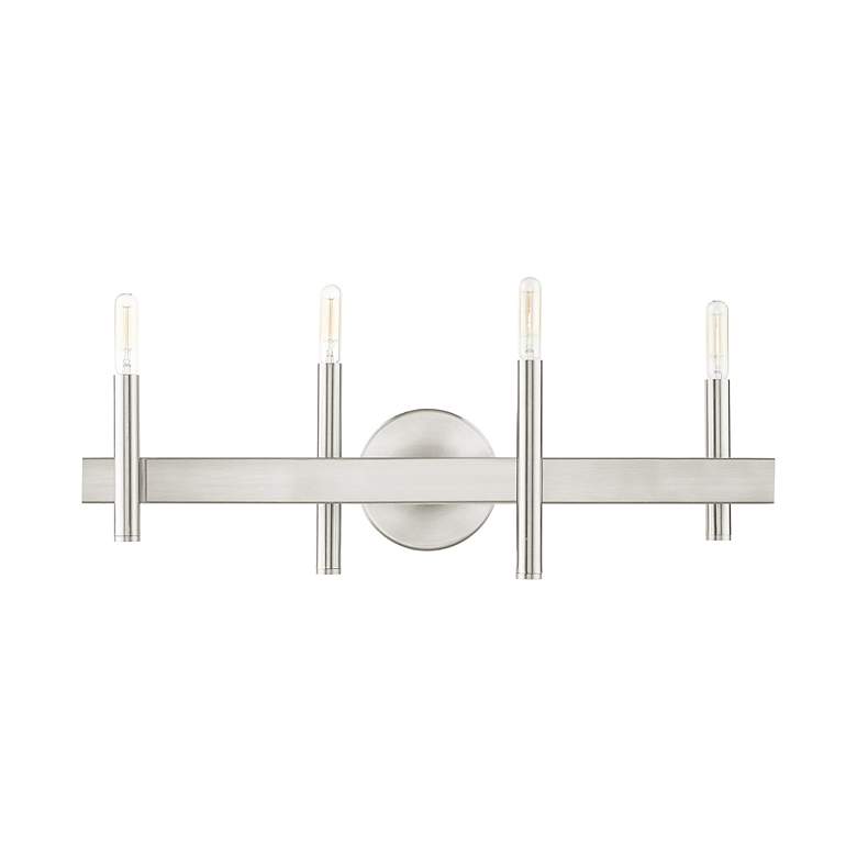 Image 4 Denmark 4 Light Brushed Nickel Bath Vanity more views