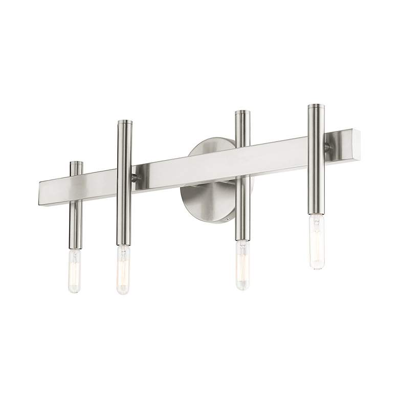 Image 7 Denmark 4 Light Brushed Nickel Bath Vanity more views