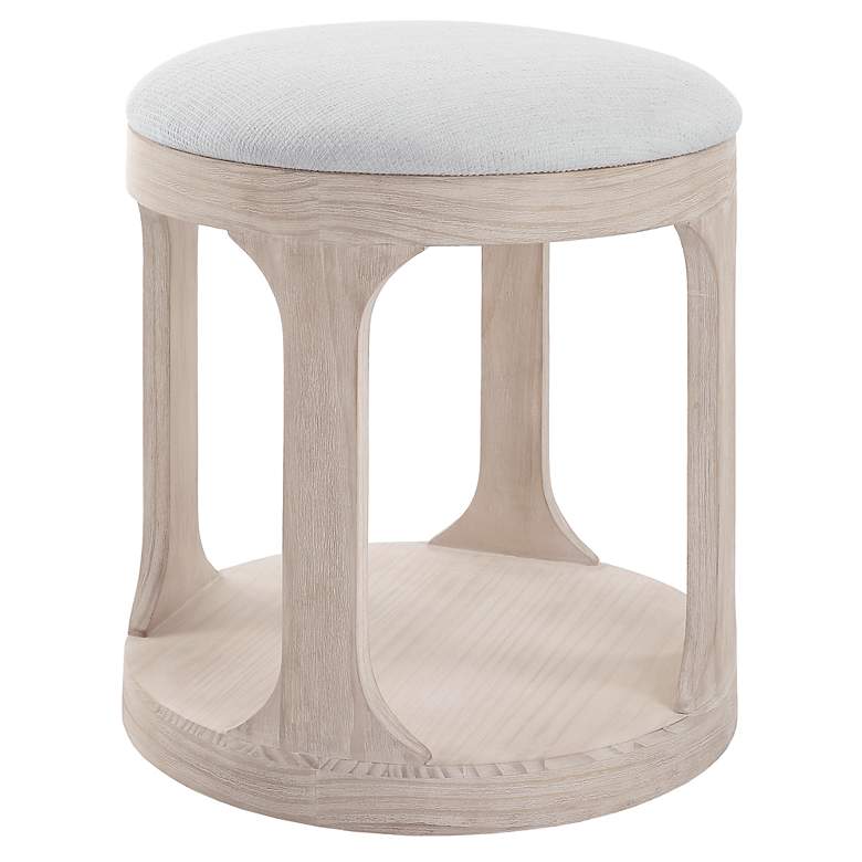 Image 2 Dennen 20.5" High Natural Ottoman