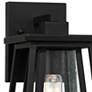 2_Denver 1-Light Outdoor Wall Lantern in Matte Black more views