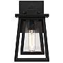 4_Denver 1-Light Outdoor Wall Lantern in Matte Black more views
