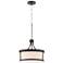 Denver 14 1/2" Wide Mahogany Bronze Pendant Light
