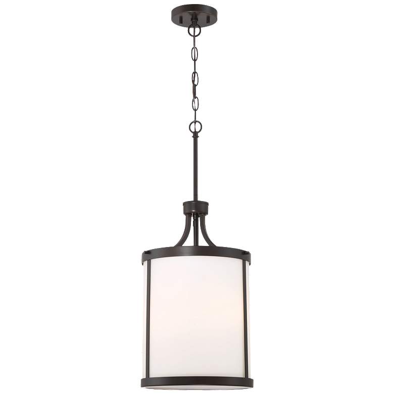 Image 1 Denver; 3 Light; Pendant Fixture; Mahogany Bronze Finish
