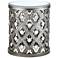 Deon 16 1/4" Wide Silver Quatrefoil Mirror Accent Table