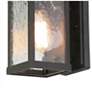4_Deporing 12" High Textured Black Outdoor Wall Light more views