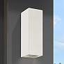 1_Derby 14" High Brushed Nickel Outdoor Wall Light