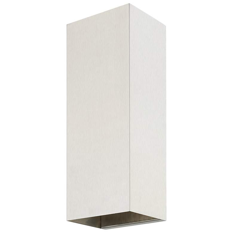 Image 4 Derby 14" High Brushed Nickel Outdoor Wall Light more views