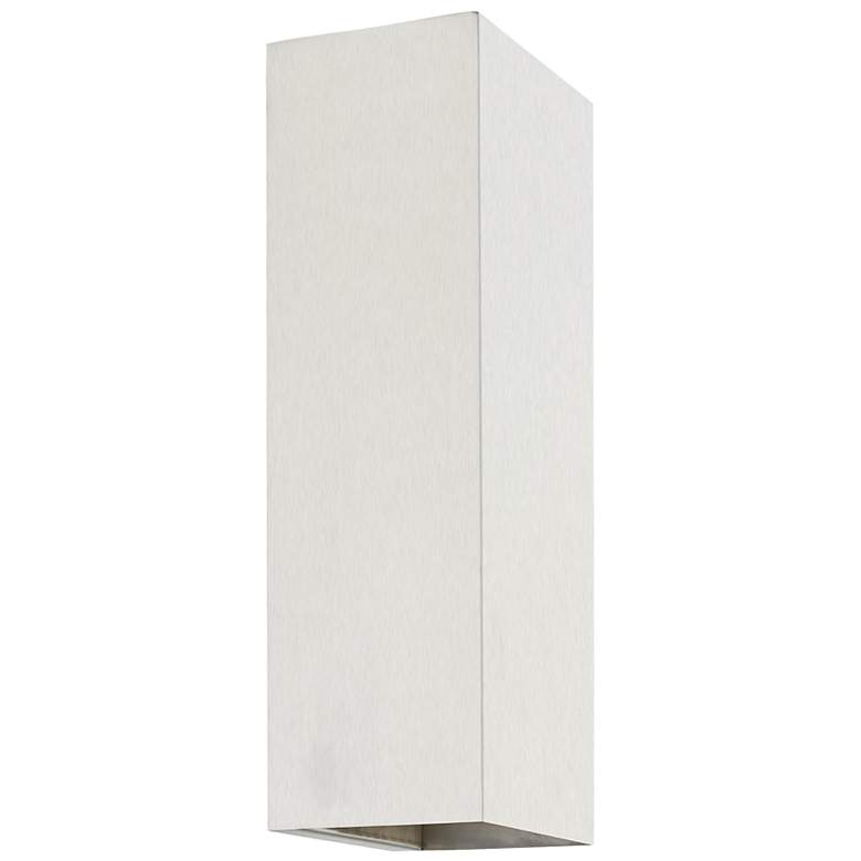 Image 7 Derby 14" High Brushed Nickel Outdoor Wall Light more views