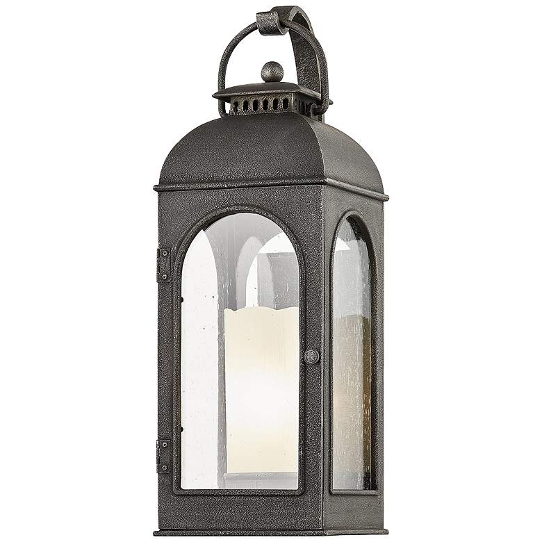 Image 1 Derby 23 inch High Aged Pewter Outdoor Wall Light