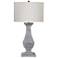 Derek 27" French Country Styled Gray Table Lamp