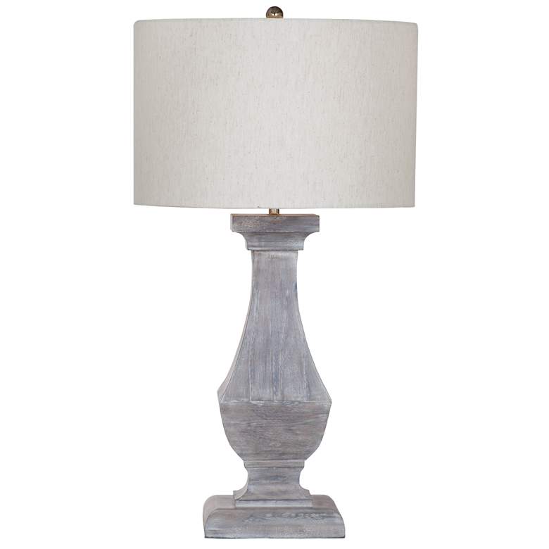 Image 1 Derek 27 inch French Country Styled Gray Table Lamp