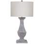 Derek 27" French Country Styled Gray Table Lamp
