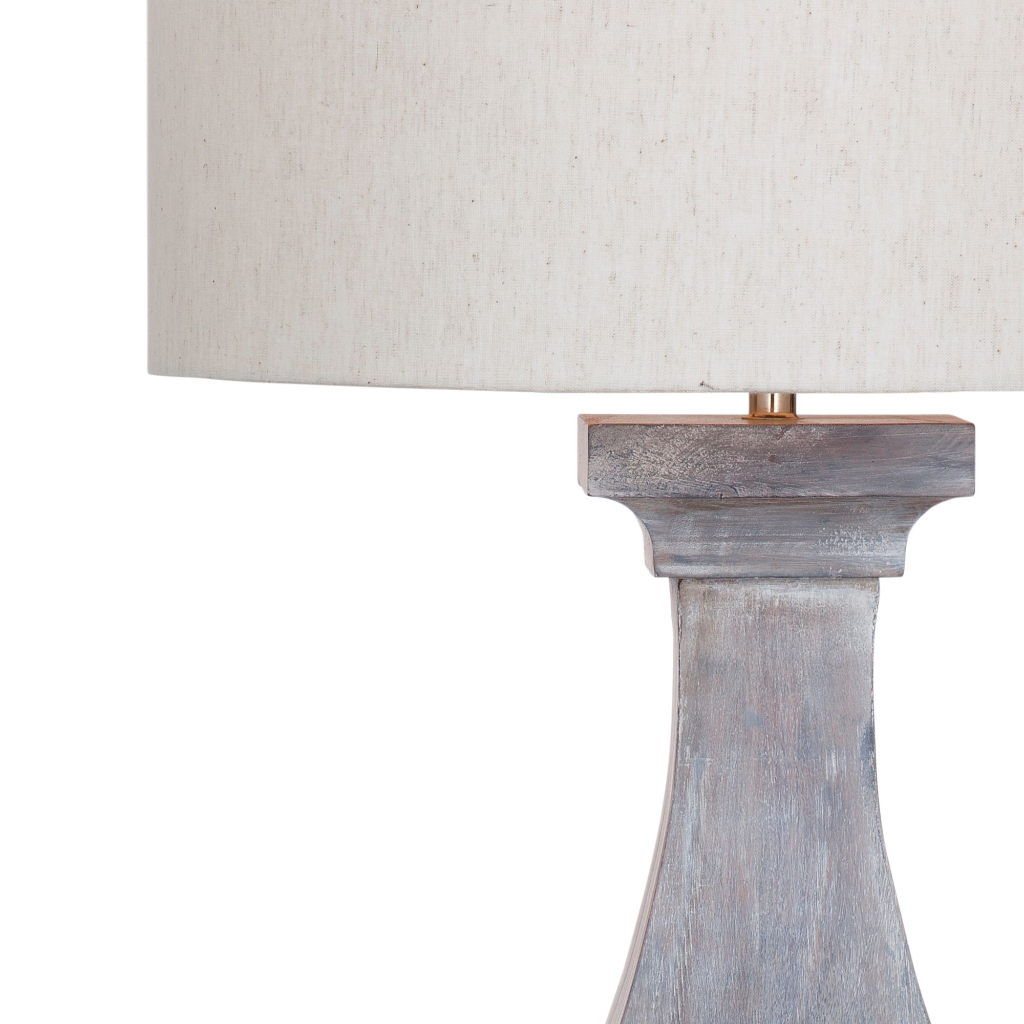 Image 2 Derek 27" French Country Styled Gray Table Lamp more views