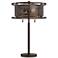 Derek Bronze Industrial Table Lamp