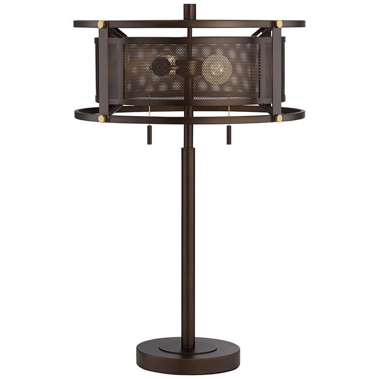 Derek Bronze Industrial Table Lamp more views