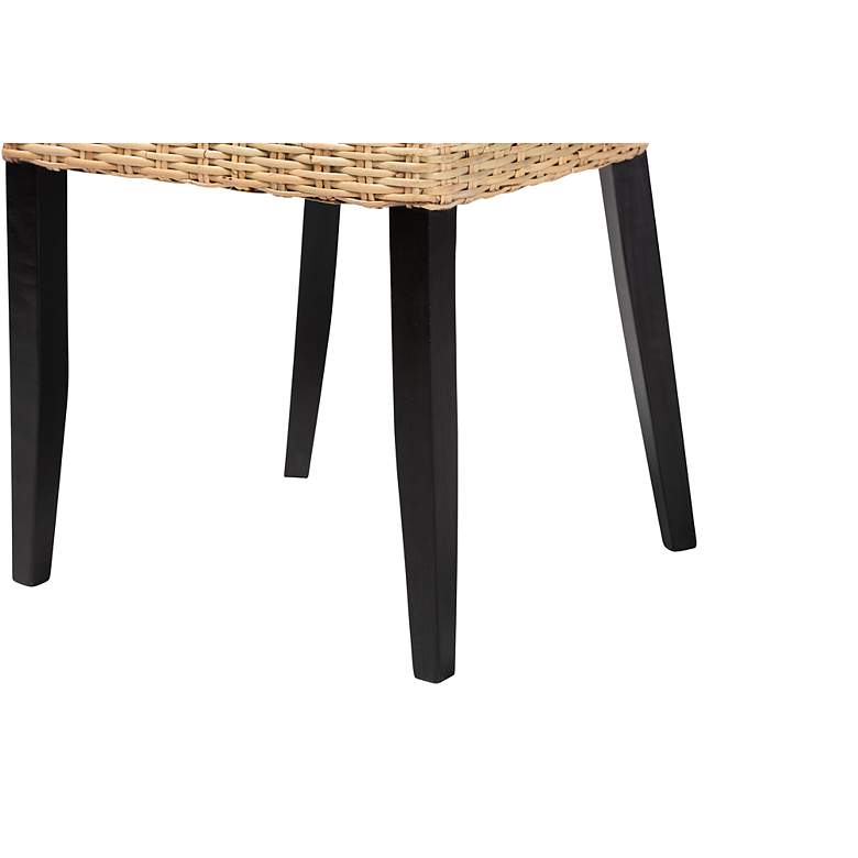Image 4 Dermot Natural Brown Rattan Dining Chairs Set of 2 more views