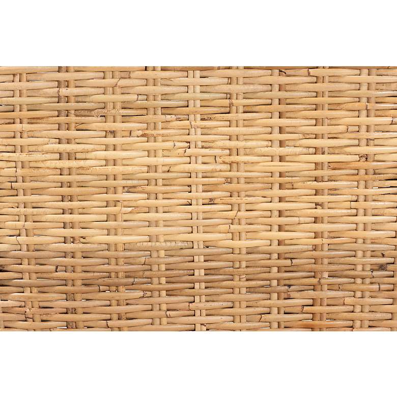 Image 5 Dermot Natural Brown Rattan Dining Chairs Set of 2 more views