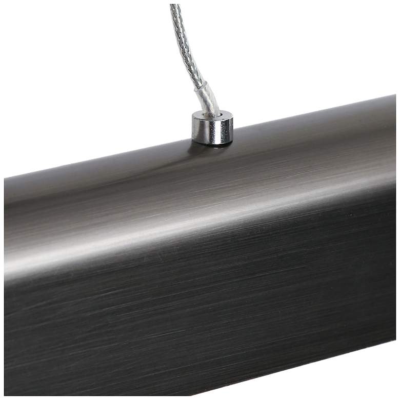 Image 2 Dernteno 3-Light Black LED Island Chandelier more views