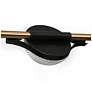 3_Dernteno 5-Light Black Gold LED Island Chandelier more views