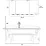 4_Dernteno 5-Light Black Gold LED Island Chandelier more views