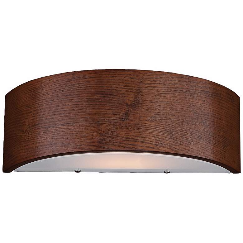 Image 1 Dervish Collection 14 inch High Mahogany Sconce