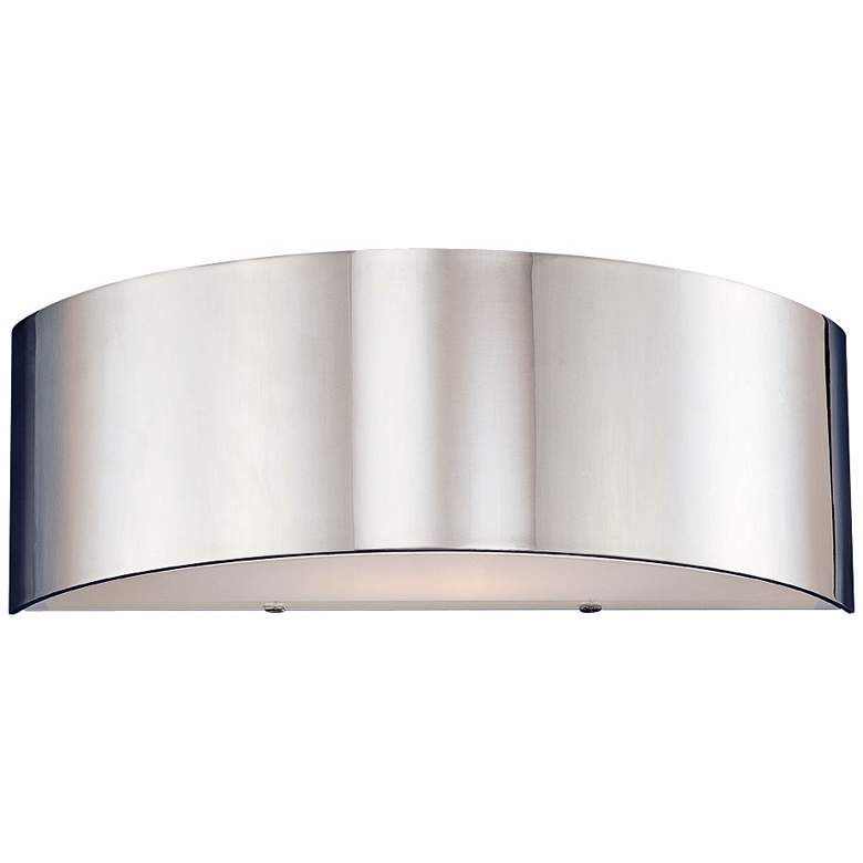 Image 1 Dervish Collection 14 inch Wide Chrome Sconce