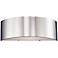 Dervish Collection 14" Wide Chrome Sconce