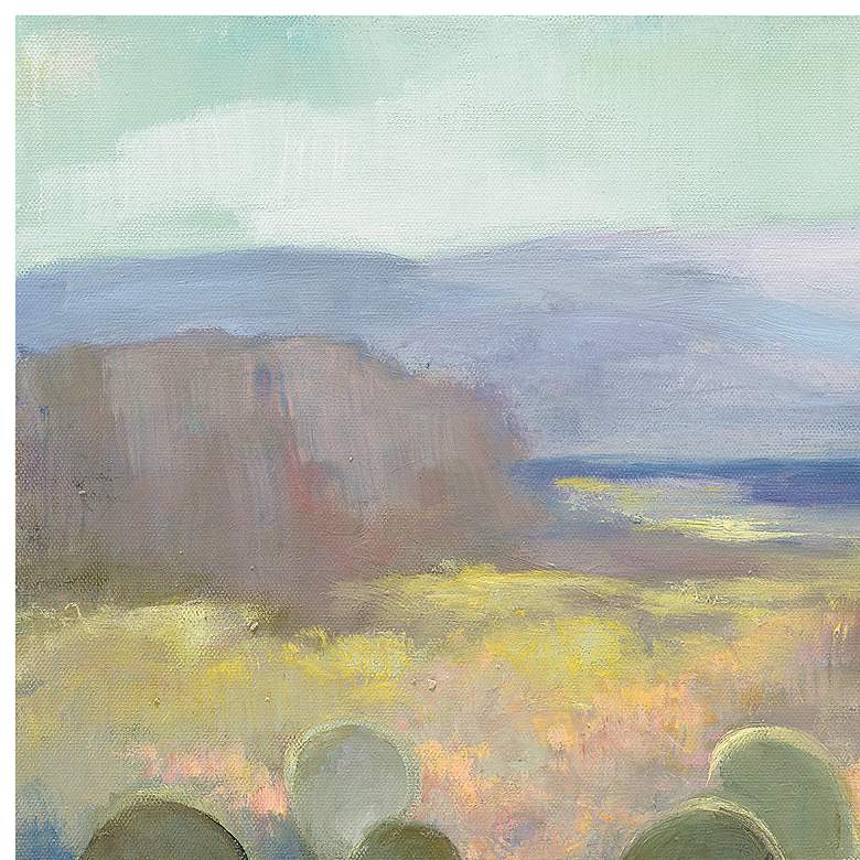 Image 3 Desert Bluffs 24" Square All-Weather Outdoor Canvas Wall Art more views