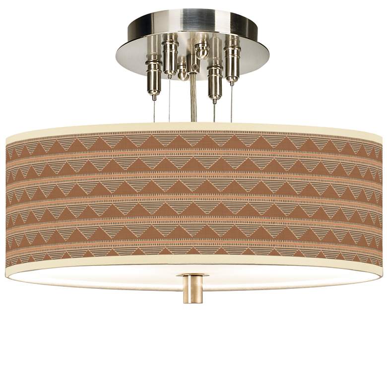 Image 1 Desert Canyon Giclee 14" Wide Ceiling Light