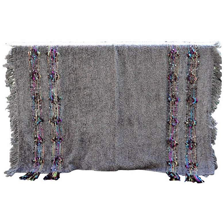 Image 1 Desert Confetti Decorative Wool Throw Blanket