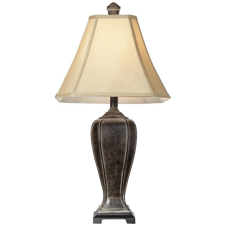 Desert Crackle Traditional Table Lamp by Regency Hill more views