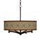 Desert Diamonds Ava 6-Light Bronze Pendant Chandelier