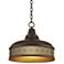 Desert Diamonds Benson 15" Wide Bronze Pendant Light