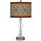 Desert Diamonds Giclee Apothecary Clear Glass Table Lamp