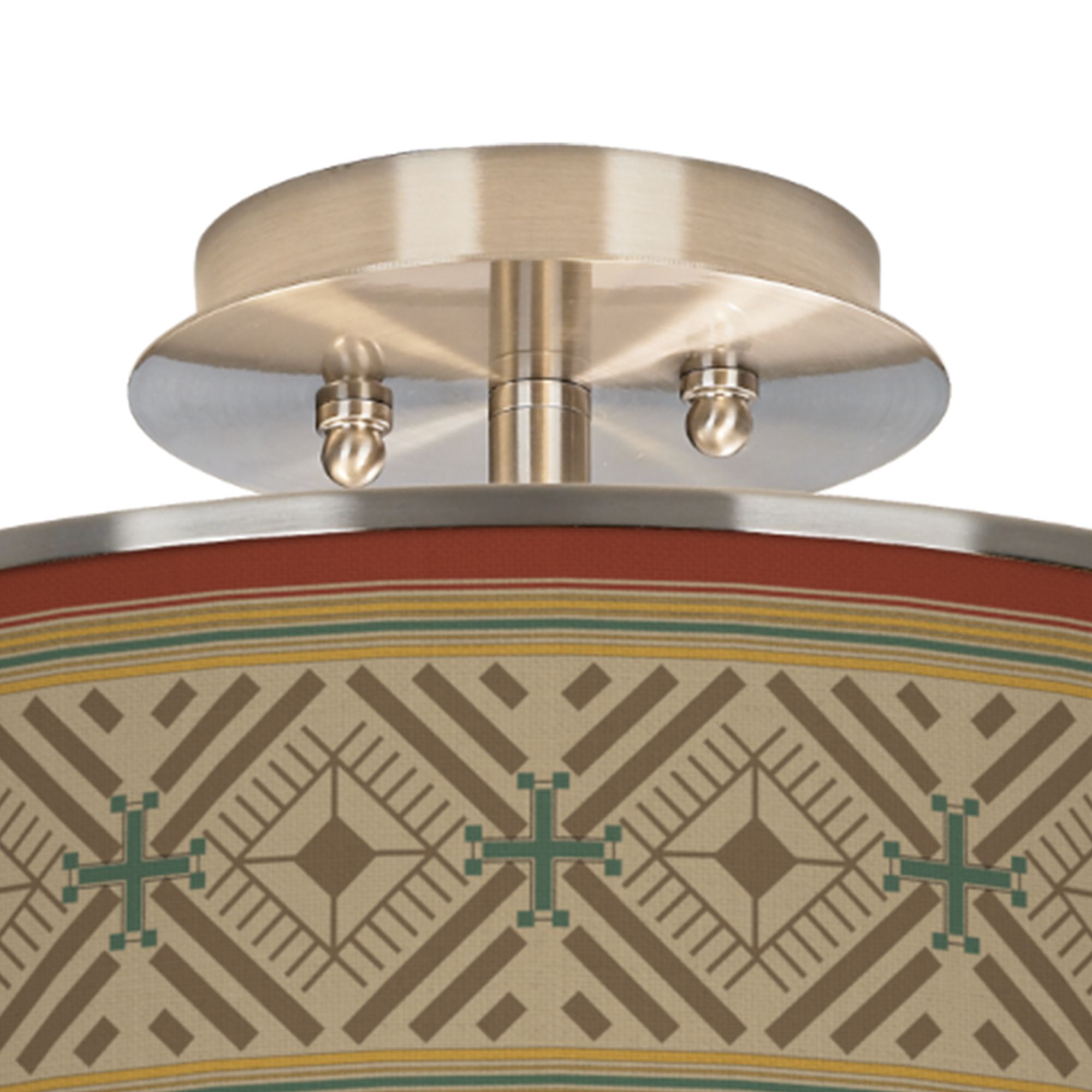 Image 2 Desert Diamonds Giclee Glow 14" Wide Ceiling Light more views