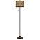 Desert Diamonds Giclee Glow Bronze Club Floor Lamp