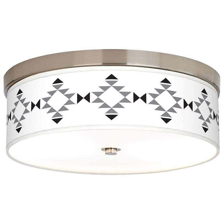 Image 1 Desert Grayscale Giclee Energy Efficient Ceiling Light