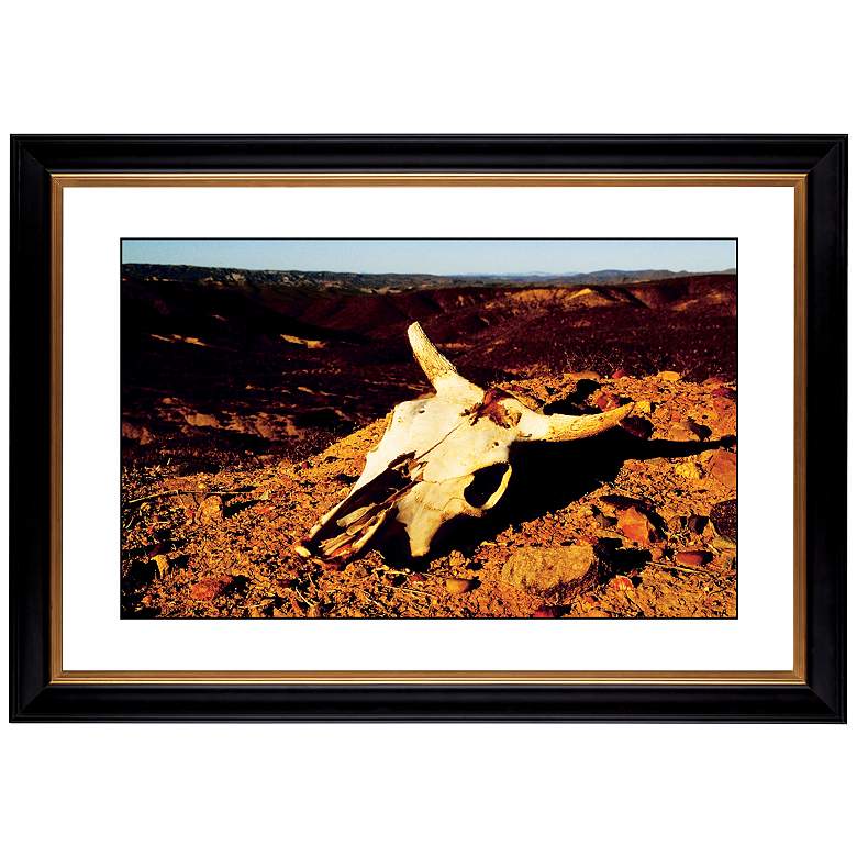 Image 1 Desert Skull Giclee 41 3/8 inch Wide Wall Art