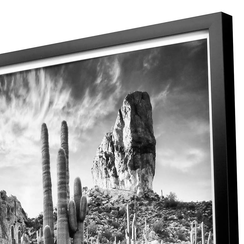 Image 4 Desert View 38" Square Giclee Framed Wall Art more views