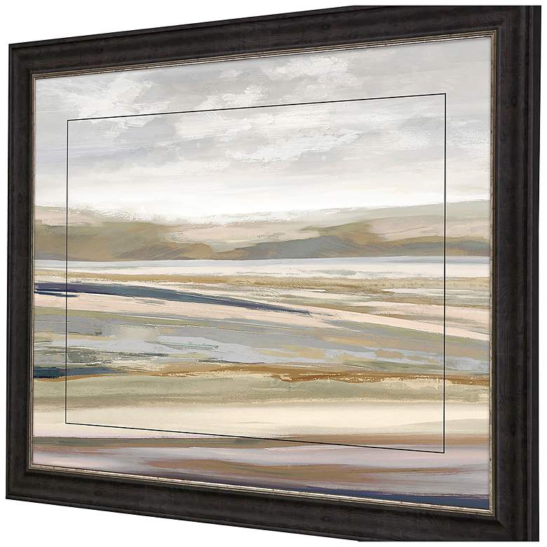 Image 4 Desert View - Calm 46"W Rectangular Giclee Framed Wall Art more views