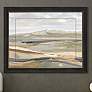 Desert View - Pause 46"W Rectangular Giclee Framed Wall Art