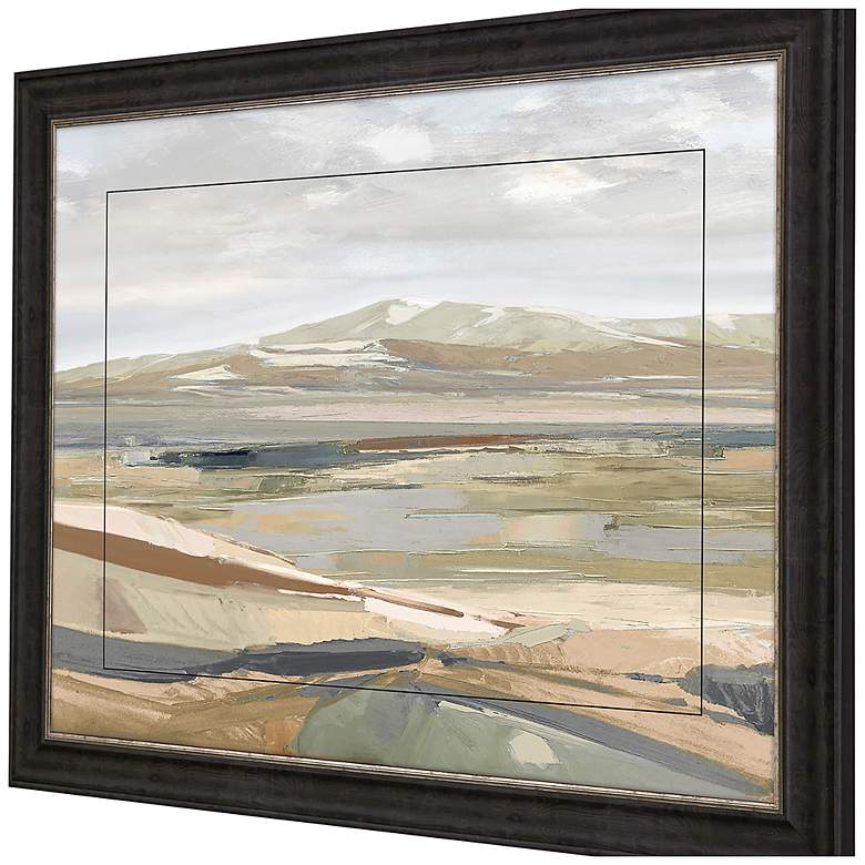 Image 4 Desert View - Pause 46"W Rectangular Giclee Framed Wall Art more views