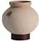 Desert Water Flat Tan 10" High Terracotta Decorative Pottery