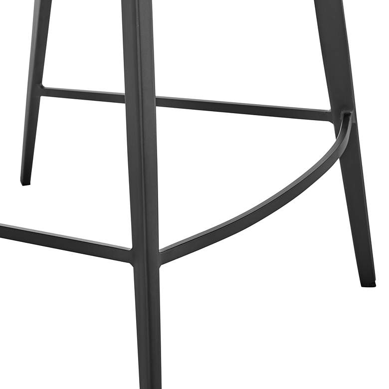 Image 4 Desi 25 1/2" Light Brown Gray Swivel Counter Stool more views