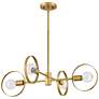 Thumbnail2 of Desi 30" Wide Brass Foyer Chandelier by Hinkley Lighting more views