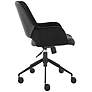Desi Black Fabric Adjustable Tilt Office Chair